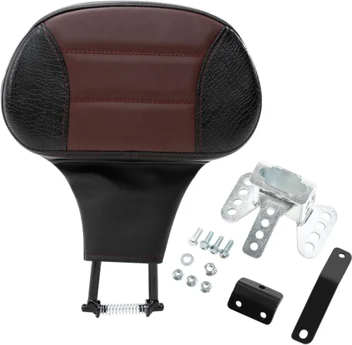 Vista 22 de Asiento de pasajero de 2 piezas para Harley Touring Road King Street Glide Electra Glide Road Glide 2009-2023