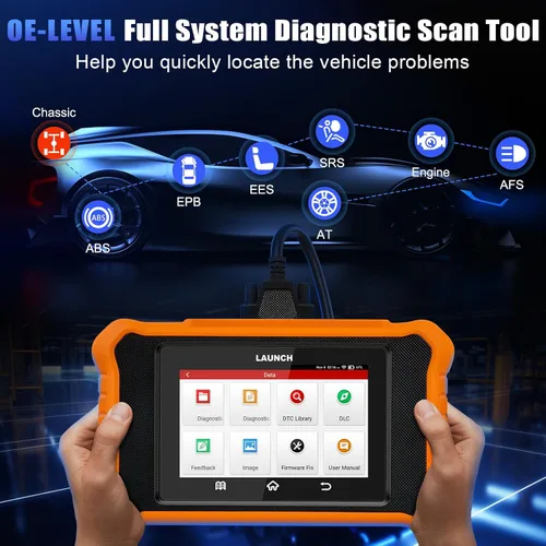 Vista 2 de LAUNCH Creader Elite V2.0 2026 apto para la herramienta de escaneo bidireccional Kia y Hyundai, todas las funciones de restablecimiento, escáner