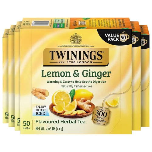 Vista 142 de Twinings Bolsas de té negro Blackcurrant Breeze envueltas individualmente, 20 unidades (paquete de 1), dulce, sabor picante, con cafeína, disfruta