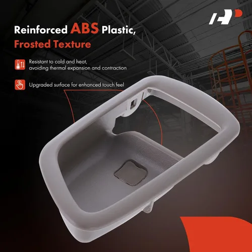 Vista 3 de A-Premium Manija para puerta interior del lado del conductor delantera o trasera izquierda compatible con Toyota Tundra 2004-2006 Crew Cab, Sequoia