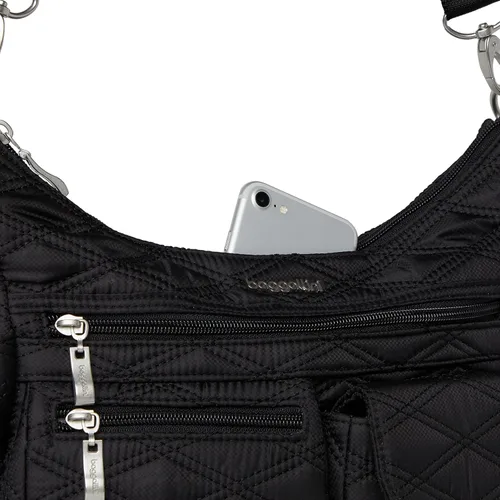 Vista 71 de Baggallini Modern Everywhere Crossbody Women 11x9x4.5 RFID Hobo Bag