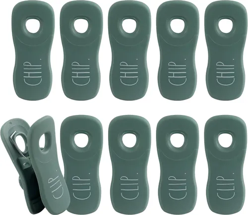 Vista 12 de Rae Dunn Clips para Bolsas con Imán - Clips para Alimentos, Clips para Chips, Clips para Bolsas para Almacenamiento de Alimentos con Sello Hermético