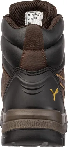 Vista 5 de PUMA Safety Tornado - Botas de trabajo de 6 pulgadas, punta compuesta, antideslizante, impermeable, EH
