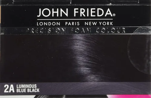 Vista 11 de John Frieda Color de Espuma de Precisión, Negro Azulado 2A, Kit de Coloración Capilar de Cobertura Completa, Cobertura Anti-Desvanecimiento de 2A