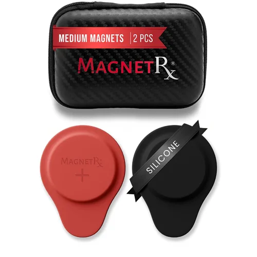 Vista 10 de Kit de Imanes Biomagnéticos MagnetRX® – Imanes terapéuticos de neodimio para biomagnetismo – Dr Goiz Imanes para Par Biomagnético – Imanes