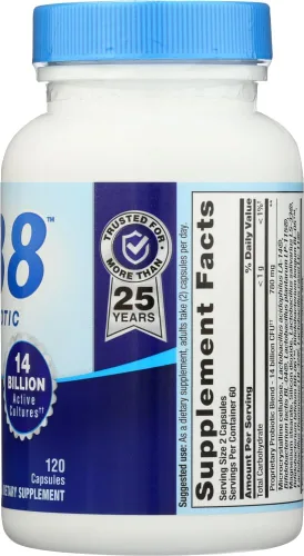 Vista 4 de PB8 Pro-biotic Acidophilus 120 unidades (paquete de 2)