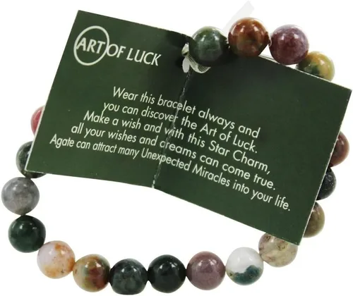 Vista 2 de Zorbitz - Pulsera Art Of Luck Agate Shooting Star Milagros inesperados, Ágata