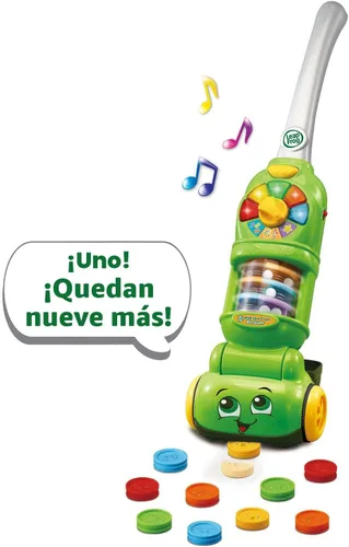 Vista 2 de LeapFrog Aspiradora de recogida y cuenta, verde