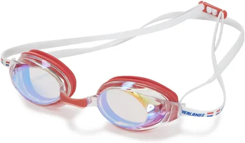 Vista 22 de Sporti Gafas de natación unisex para adultos, gafas de natación antivaho para hombres y mujeres, resistentes a roturas, correas dobles, varios