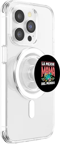 Vista 3 de La Mejor Mama Del Mundo Mother's Day PopSockets MagSafe PopGrip for iPhone