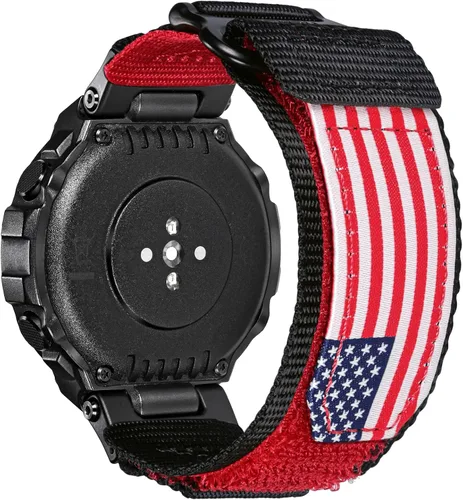 Vista 14 de SMITHA Correas de reloj compatibles con Amazfit T-Rex, T-Rex PRO, T-Rex 2, T-Rex 3 o T-Rex 3 PRO (1.890 in)/(1.732 in), T-Rex Ultra 1/2, correa Negro