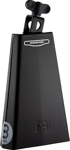 Vista 7 de Meinl Percussion HCO4BK Headliner Series Cencerro montable de 5 pulgadas, acero recubierto de polvo negro Instrumento musical de campana de vaca