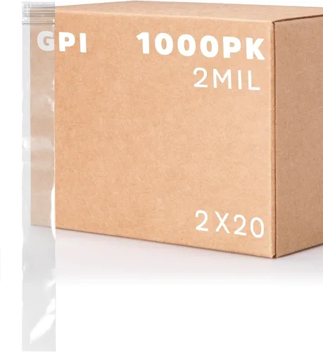 Vista 21 de Bolsas con cremallera de 1 pulgada x 8 pulgadas de largo, paquete de 12000