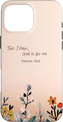 Vista 19 de Psalm 56:9 Case for iPhone 16