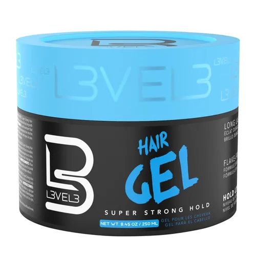 Vista 9 de L3 - Gel para el cabello - Sujeción súper fuerte - Sin escamas - Brillo duradero - Para hombres y mujeres - Gel de nivel 3 - Añade volumen y textura
