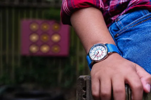 Vista 6 de EasyRead Time Teacher Kids Watch - Girls & Boys Watches for Kids - Analog Teaching Watch for Kids - Learn to Tell The Time Childrens Watch - 3 Step