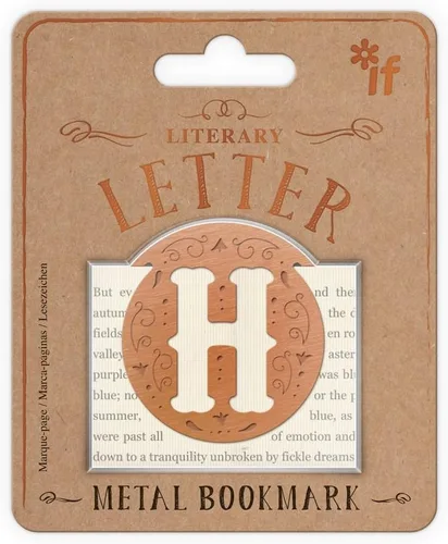 Vista 8 de IF Marcapáginas literario Letras S