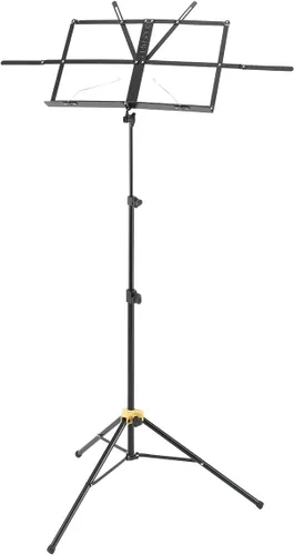 Vista 2 de Hercules BS505B Soporte de música de 3 secciones con bolsa