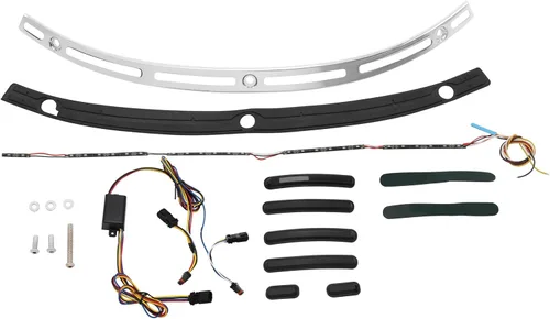 Vista 5 de TCT-MOTORPARTS Luz de ajuste de parabrisas para Harley Touring Tri Glide Ultra Limited 2014-2023