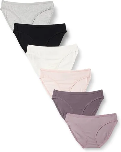 Vista 18 de Amazon Essentials Ropa interior de bikini de algodón y elastano para mujer (disponible en tallas grandes)