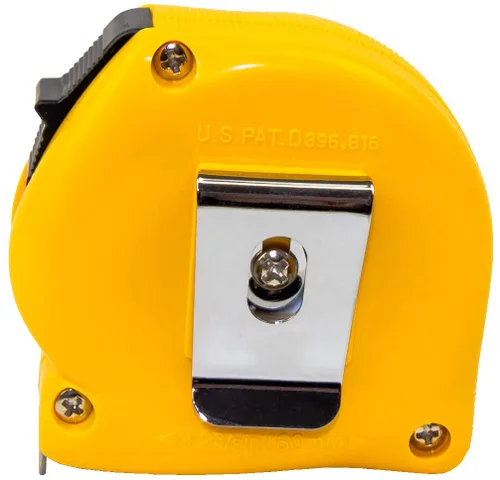 Vista 3 de Komelon SM3912 Speed Mark - Cinta métrica de hoja de acero con revestimiento acrílico, 12 pulgadas por 5/8 pulgadas, caja amarilla