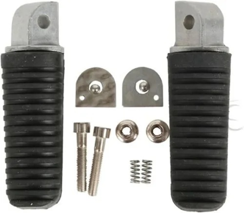 Vista 3 de BEUTEE Motorcycle Rear Footrest Foot Pegs Compatible with FJR1300 FZ400 FZ6R XJR400 XJR1200 XJR1300 XJ6 FZ6N 2004-2006 2005