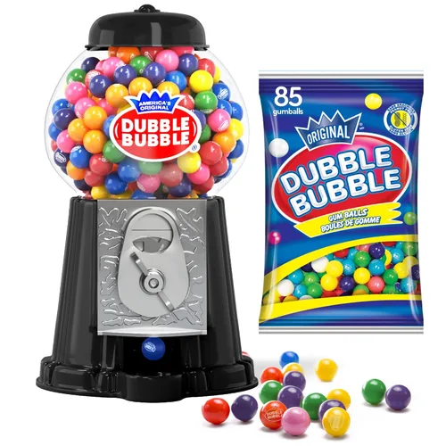 Vista 12 de Máquina de chicles para niños de 8.5" - Máquina de chicle que funciona con monedas y alcancía de juguete - Dispensador de máquina de dulces incluye