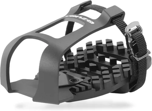 Vista 10 de Venzo Clips para dedos de bicicleta para bicicleta, adaptadores de pedal de bicicleta de ejercicio para interiores, compatible con pedal
