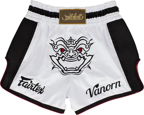 Vista 9 de Fairtex Pantalones cortos de boxeo Muay Thai de corte delgado "Kabuki