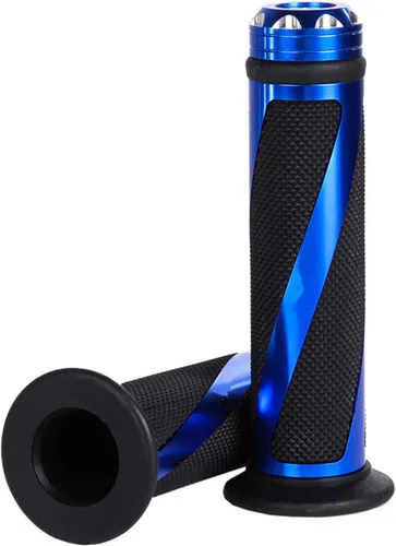 Vista 7 de 7/8" empuñaduras de gel de goma de aluminio para manillar de bicicletas deportivas de motocicleta
