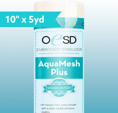 Vista 2 de OESD Aquamesh Plus - Rollo estabilizador de lavado opaco de 10 pulgadas x 5 yardas
