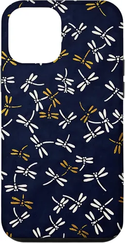 Vista 16 de Dragonflies Pattern Japanese Tombo Akitsu Case for iPhone 17