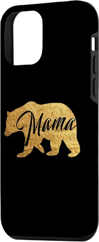 Vista 2 de Funda para iPhone 12 mini con diseño de oso de mamá