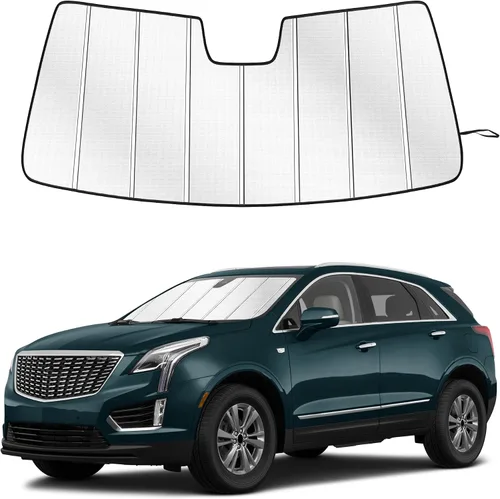 Vista 28 de Parasol para parabrisas para Honda CR-V 2017-2022, diseño plegable de acordeón de ajuste personalizado, accesorios de automóvil, protector de visera