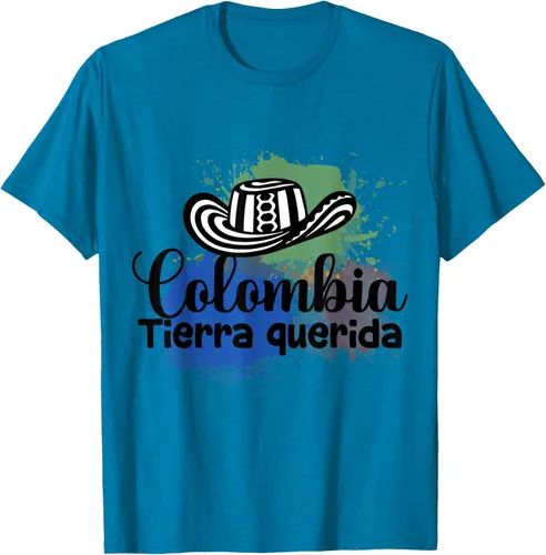 Vista 4 de Camiseta del Orgullo de Colombia y Jerga de los Reales Colombianos