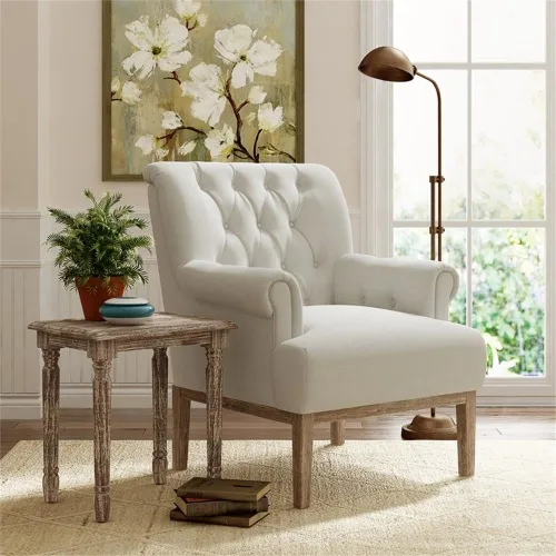 Vista 2 de Finch Rothko Mesa auxiliar, beige