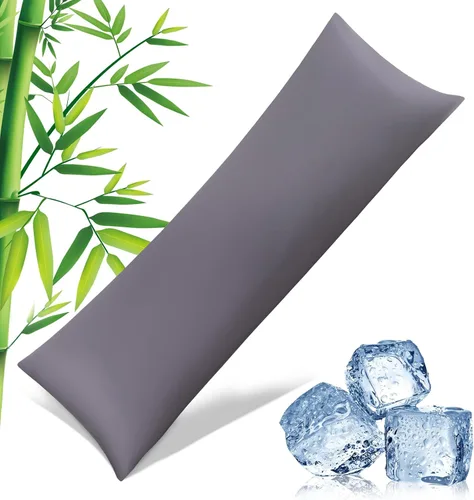 Vista 29 de Fundas de Almohada Tamaño Estándar Paquete de 2, Fundas de Almohada de Viscosa Refrescante con Cierre de Sobre, Fundas de Almohada Frescas