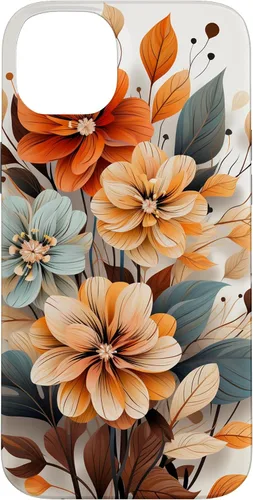 Vista 15 de Cute Fall Flower Sublimation Clipart Autumn Leaves Case for iPhone 17