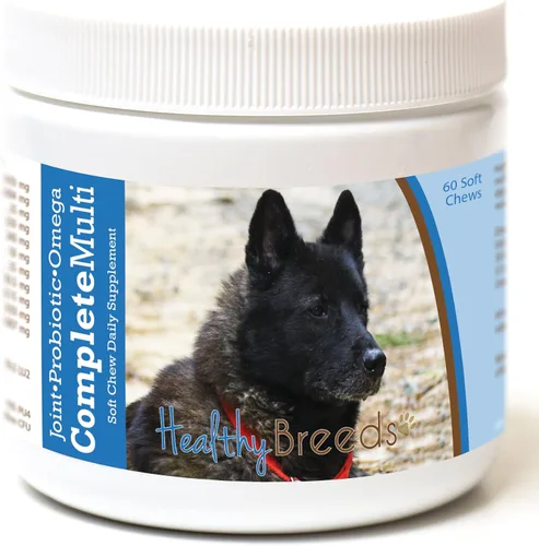 Vista 199 de Healthy Breeds Affenpinscher todo en uno multivitamínico suave masticable 60