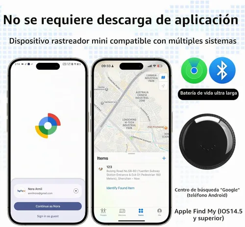 Vista 6 de Mini rastreador GPS portátil para vehículos, seguimiento global, rastreador GPS indetectable, sin tarifa mensual/sin tarjeta SIM, dispositivo