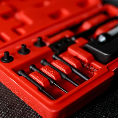 Vista 6 de ABN Kit de herramientas para romper cadenas con estuche de almacenamiento, herramienta de extracción de remaches y eslabones de cadena de rodillos