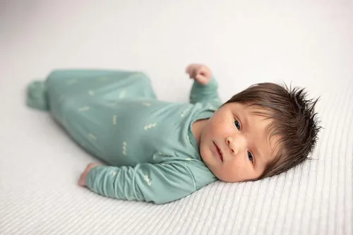 Vista 67 de Three Little Tots Vestido de corbata anudada para bebé recién nacido - Bebé