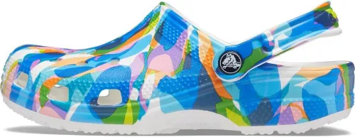 Vista 7 de Crocs Zuecos clásicos de Out of This World II, Blanco/Multicolor, 6 mujer/4 hombre