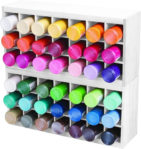 Vista 11 de Bandeja de almacenamiento para pinturas ArtBin, color blanco, 6828AG