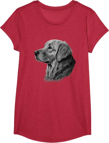 Vista 55 de Camiseta divertida Golden Retriever, Negro