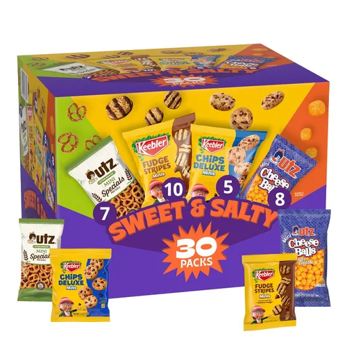 Vista 8 de Keebler, Galletas y galletas, paquete variado, 31.2 onzas (30 unidades) (paquete de 2)