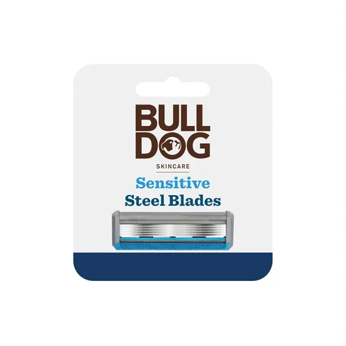 Vista 8 de Bulldog Cuidado de la piel - Rasuradora de bambú sensible con mango suave y 2 repuestos de cuchillas
