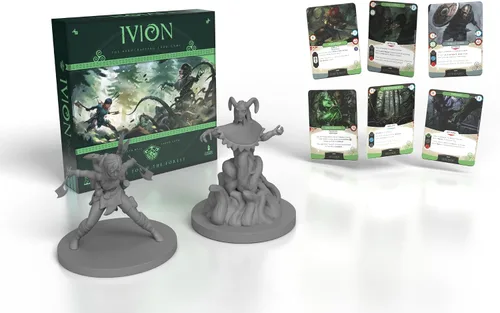 Vista 2 de IVION: The Fox and The Forest APE Games Juego de mesa 2 jugadores 20-60 minutos A partir de 14 años Fantasía Duelos de héroes