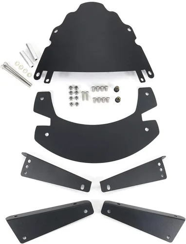 Vista 4 de Xitomer Kit de Salpicadero para Motocicleta Rally, Ajuste para KLR650 2008 2009 2010 2011 2012 2013 2014 2015 2016 2018 2018 KLR650, Levantador