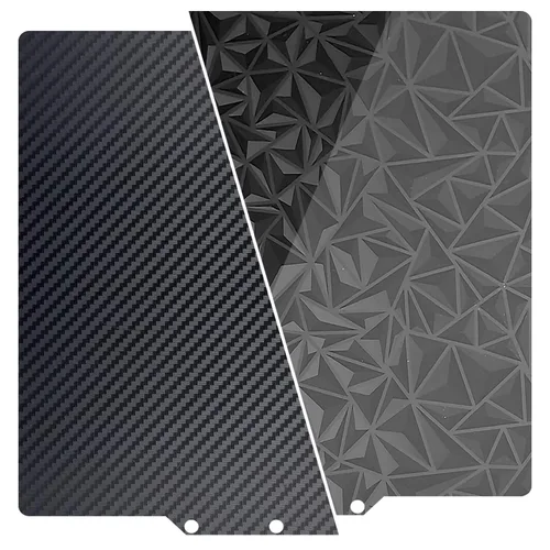 Vista 19 de Doble Cara para Bambu Lab X1/X1C/X1E/P1P/P1S/A1 Placa de Construcción PEI Hoja para Cama Calentada de Acero con Muelle Plataforma Flexible de Acero